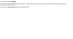 Desktop Screenshot of longman.hu